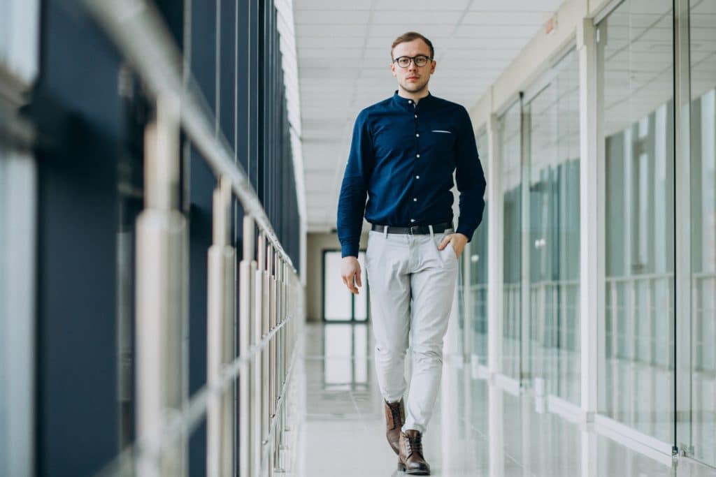 Monochrome Business Casual Outfit
