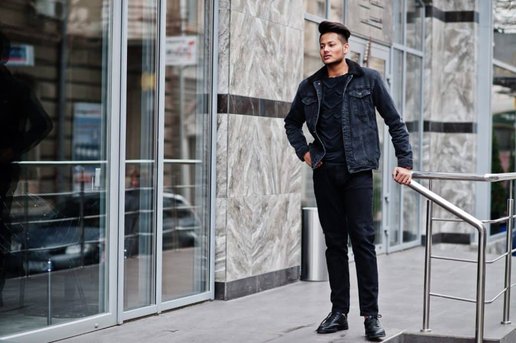 Overshirt with Black Jeans