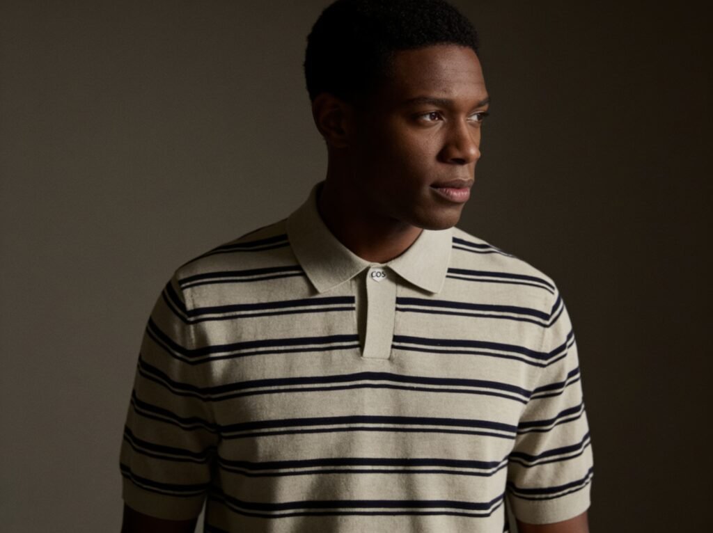 COS Knitted Polo