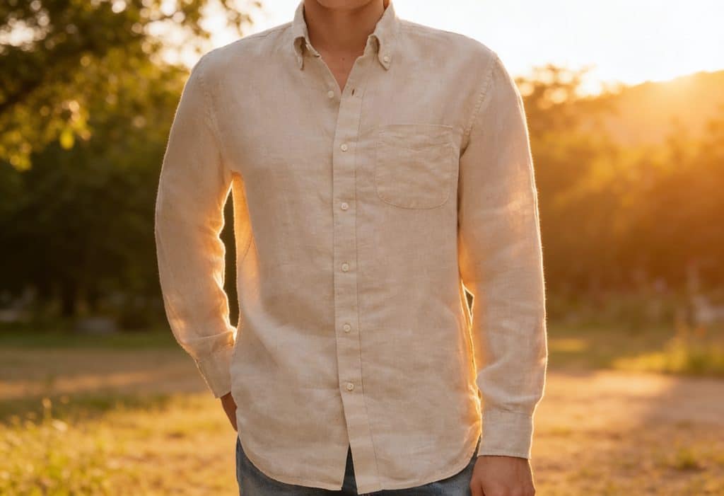 J.Crew Baird McNutt Irish Linen Shirt
