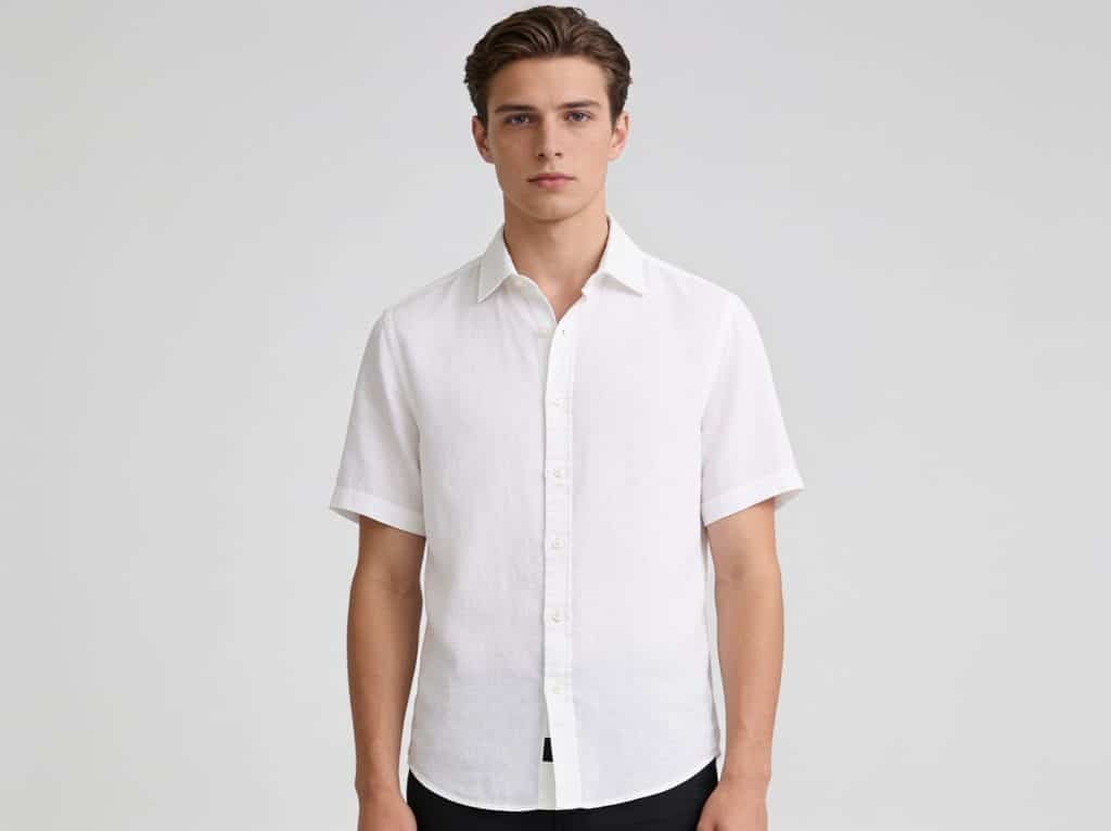Linen Button-Down for Dressy Occasions