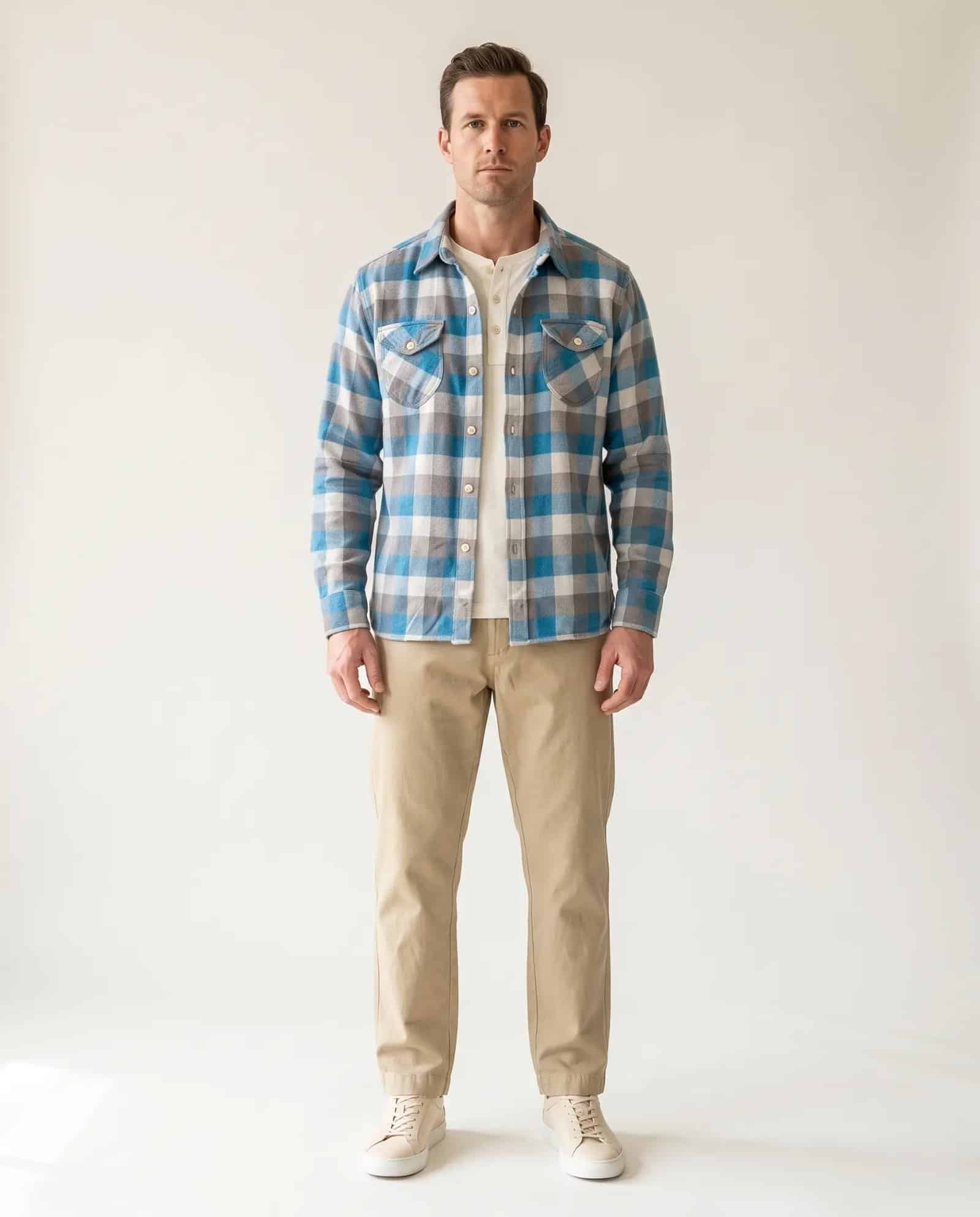 Same fit on a athletic build
