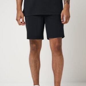 TravisMathew Hero Hour Golf Short 8 inch in black