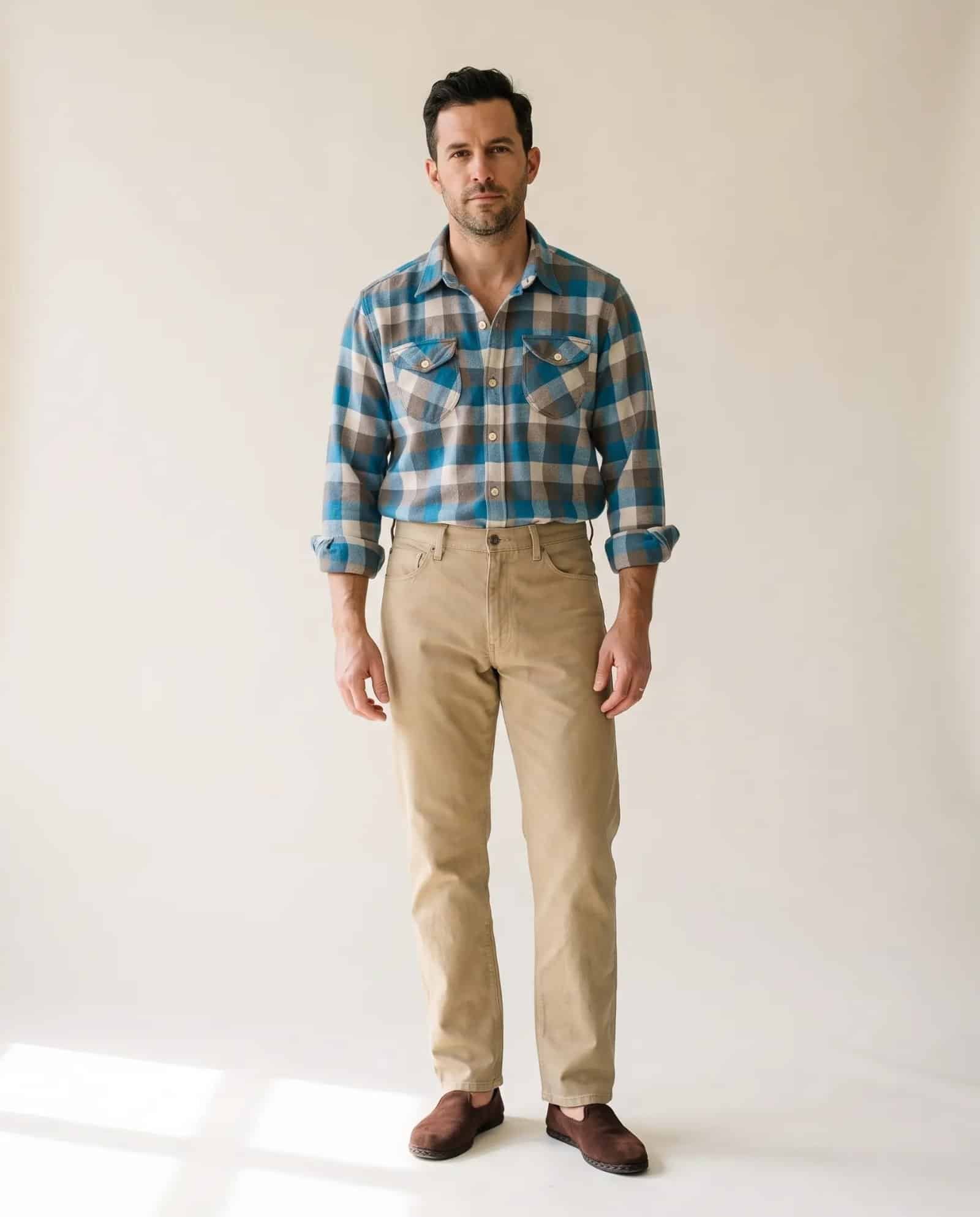 One piece three ways, look 2: buttoned as a shirt