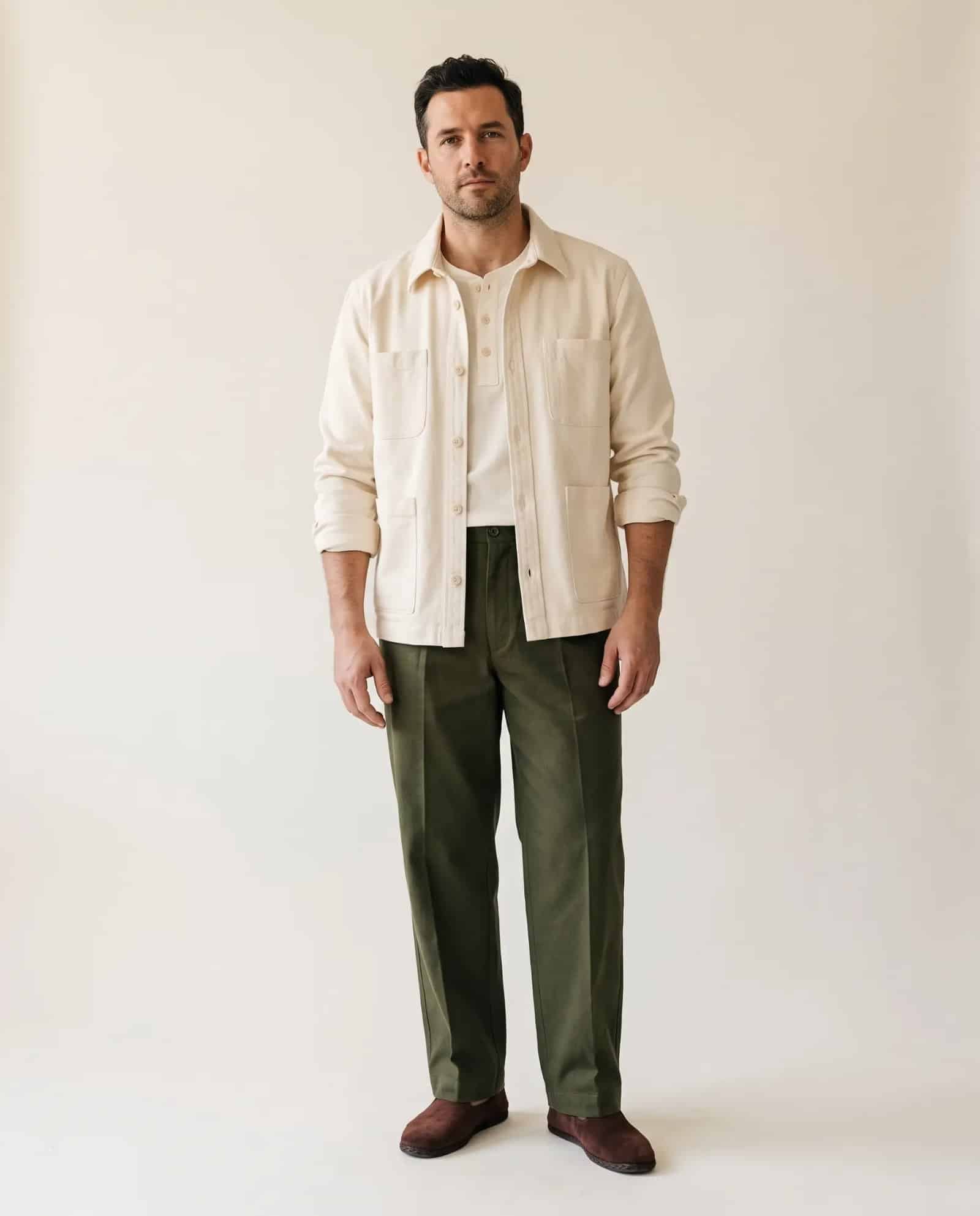 One piece three ways, look 3: over a henley